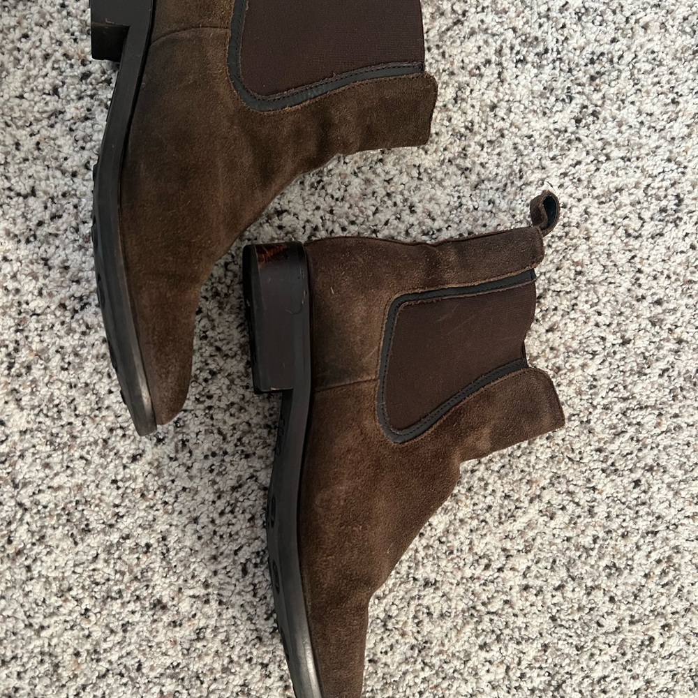 Brown Suede Chelsea Thursday Boots
